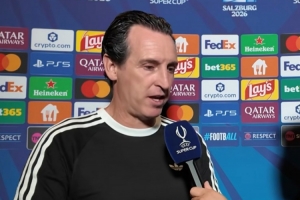 埃梅里：巴黎派上了更多主力球员 马丁内斯会归队并全身心投入